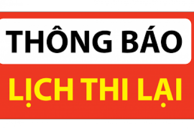 lịch kiểm tra, đánh giá lại trong hè năm 2024